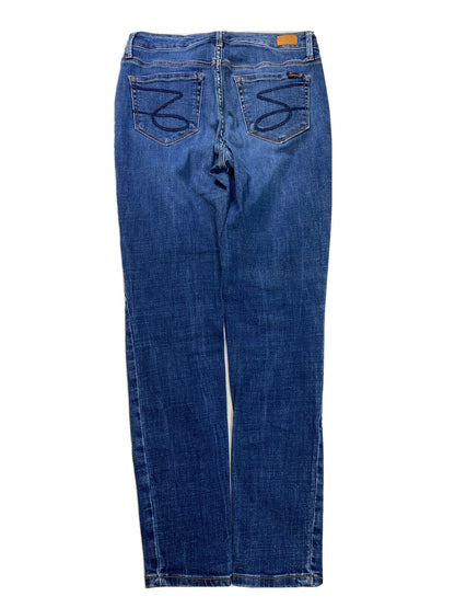 Seven7 Women's Dark Wash Stretch Blue Denim Skinny Jeans Sz 4