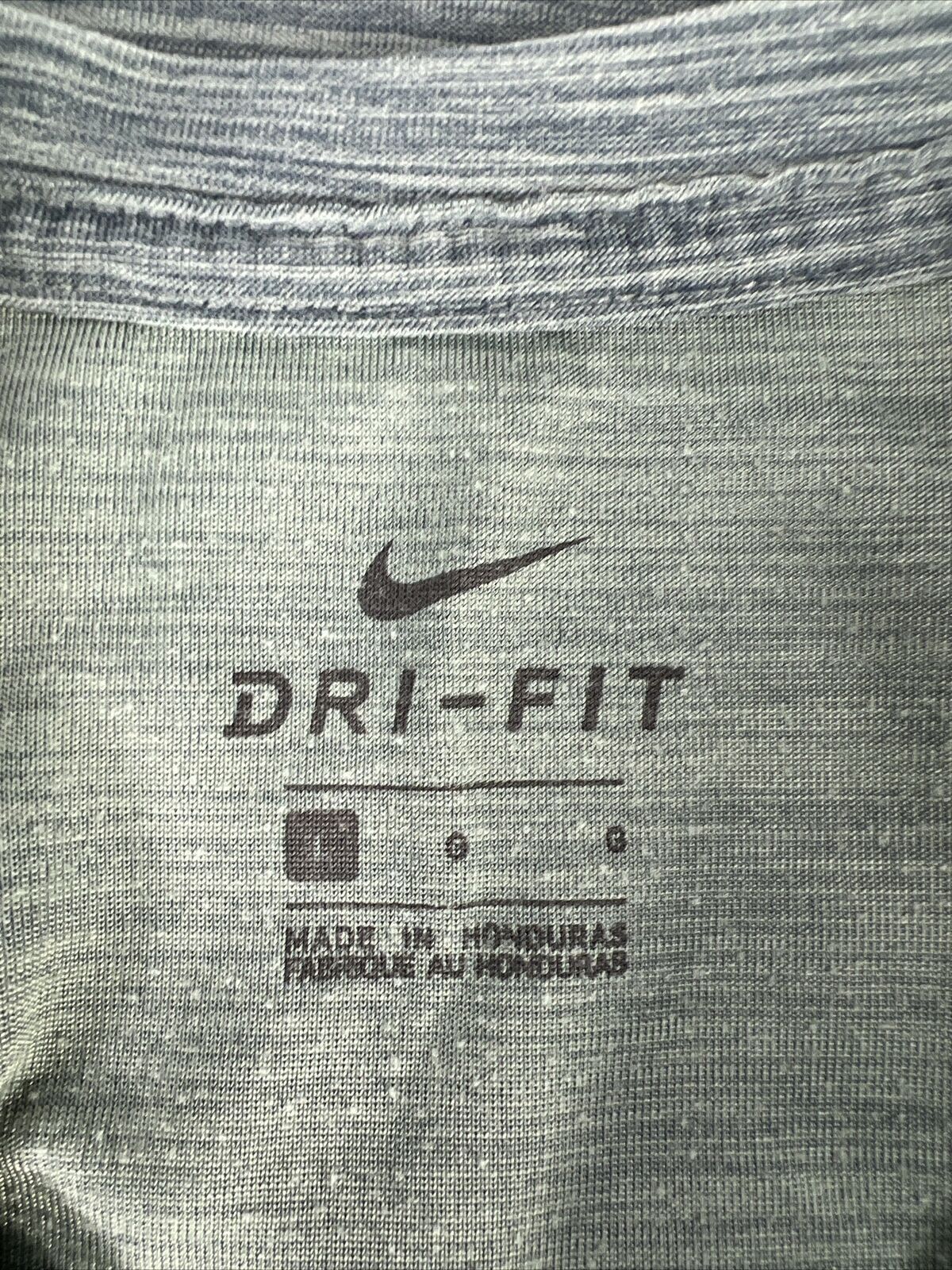 Nike Men's Green Breathe Short Sleeve Dri-Fit Athletic Shirt - L
