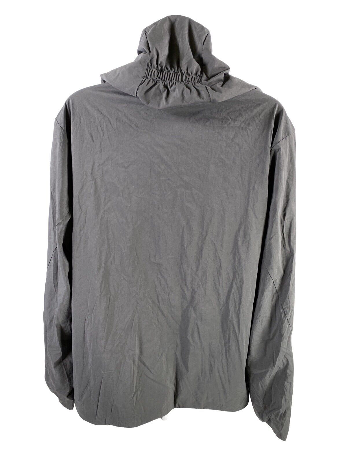 NUEVA chaqueta cortavientos con capucha Tropos gris Icebreaker para mujer - XL