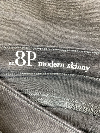 NEW LOFT Women's Black Modern Skinny Denim Jeans - 8 Petite