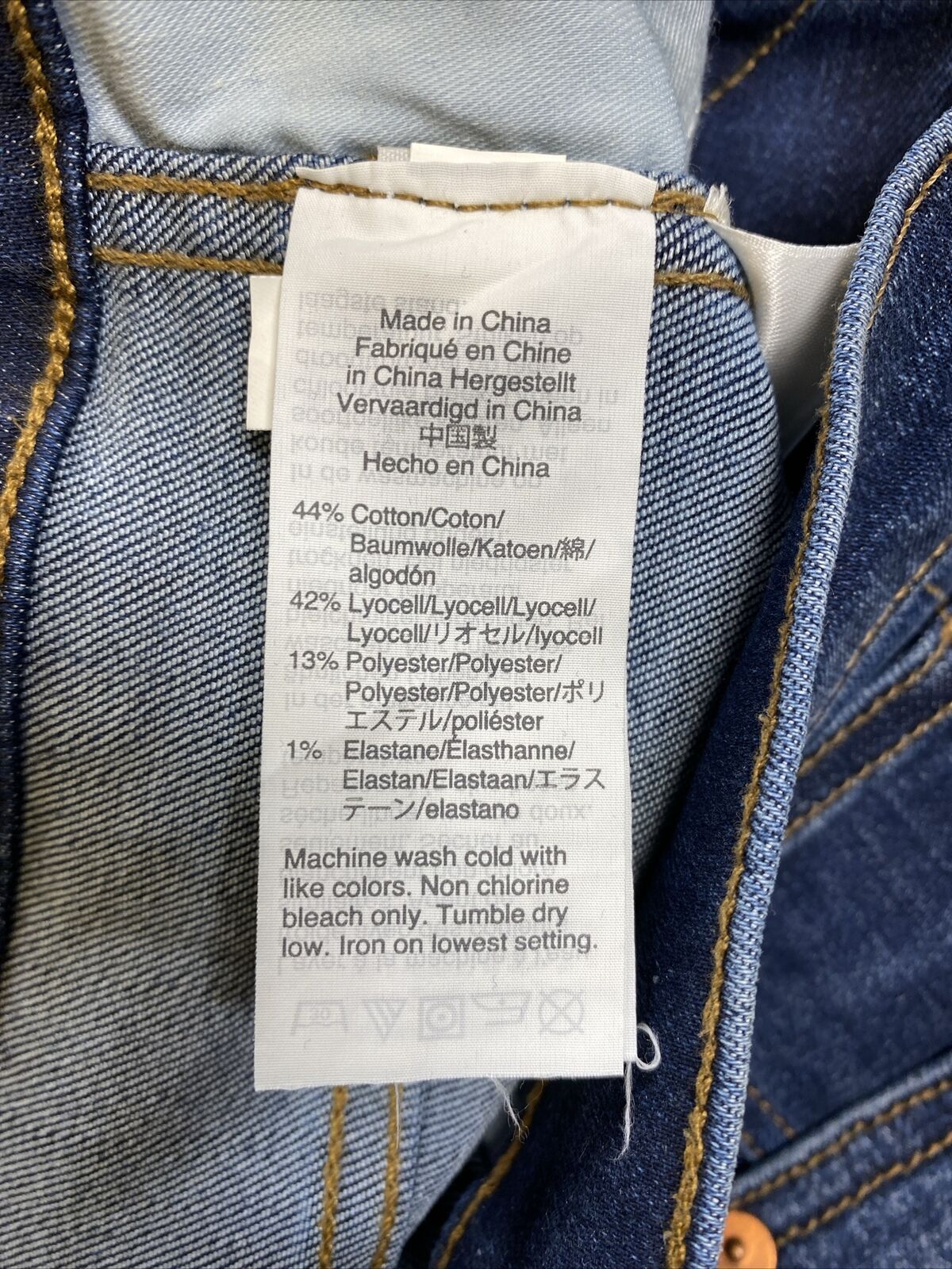 Madewell Women's Dark Wash 10 in High Rise Skinny Jeans - Tall 28