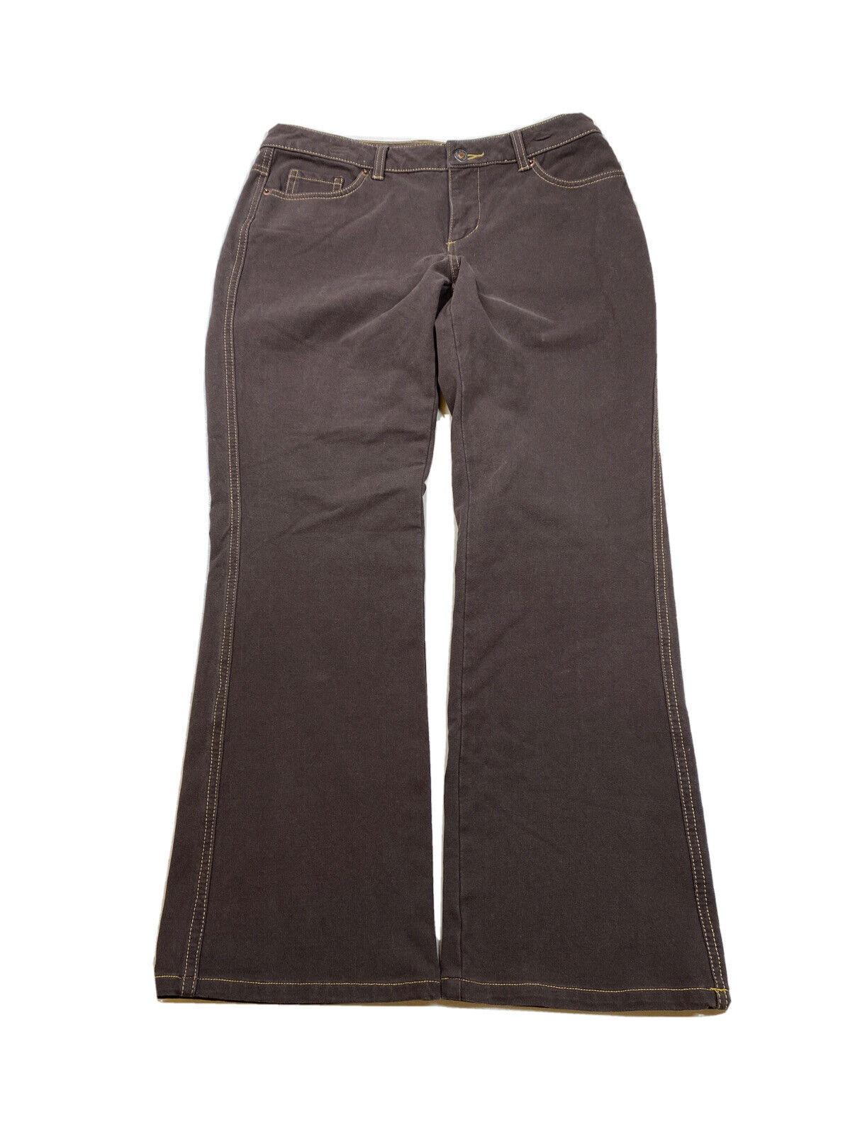 Coldwater Creek Women's Brown Bootcut Jeans - 10 Petite