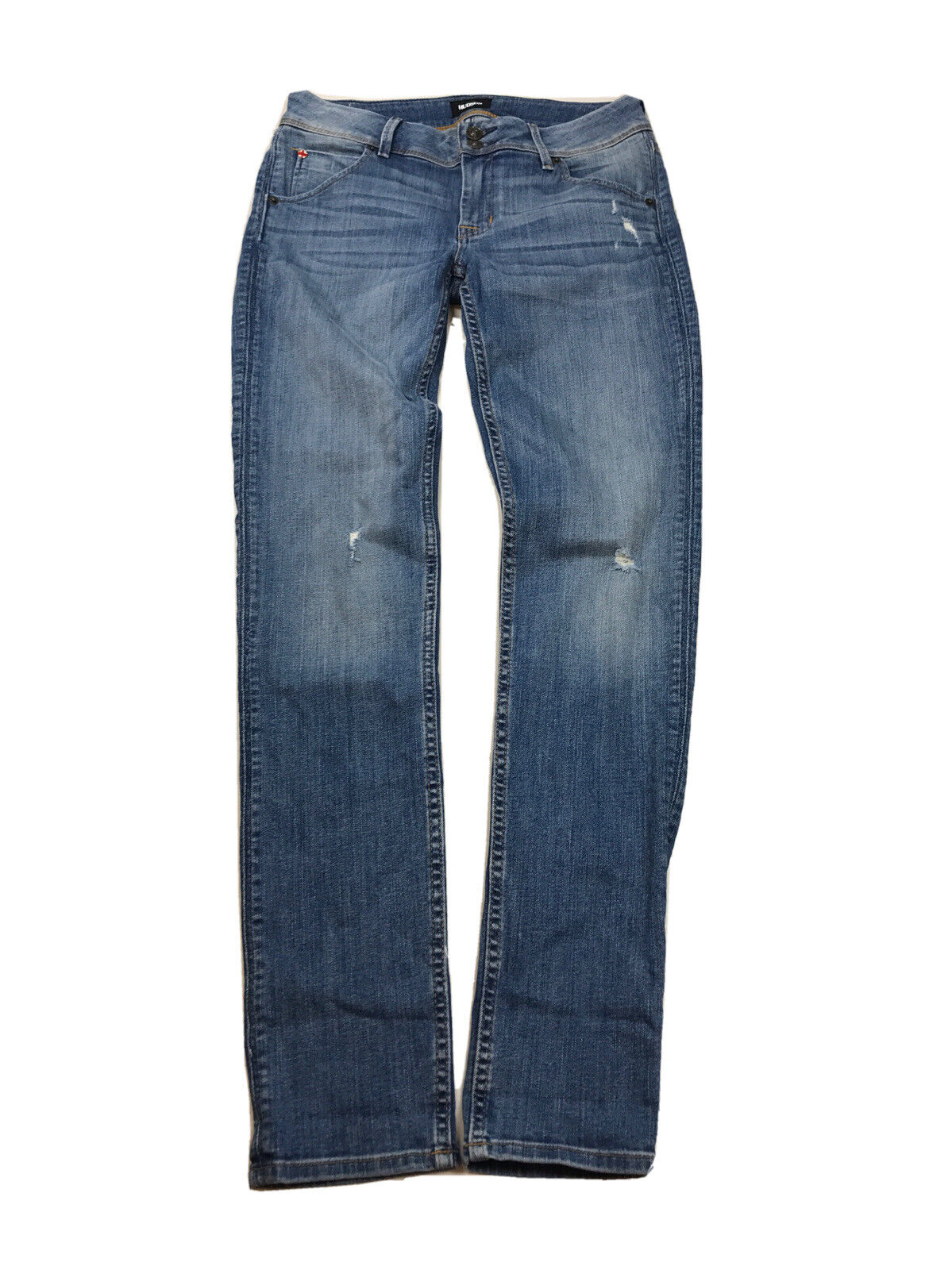 Hudson Women's Light Wash Collin Flap Skinny Denim Jeans - 27
