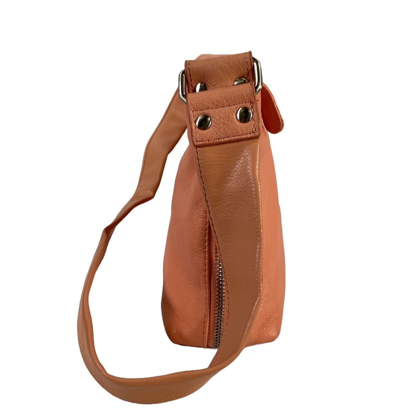 Stone & Co Women's Pink Leather Shoulder Bag Purse