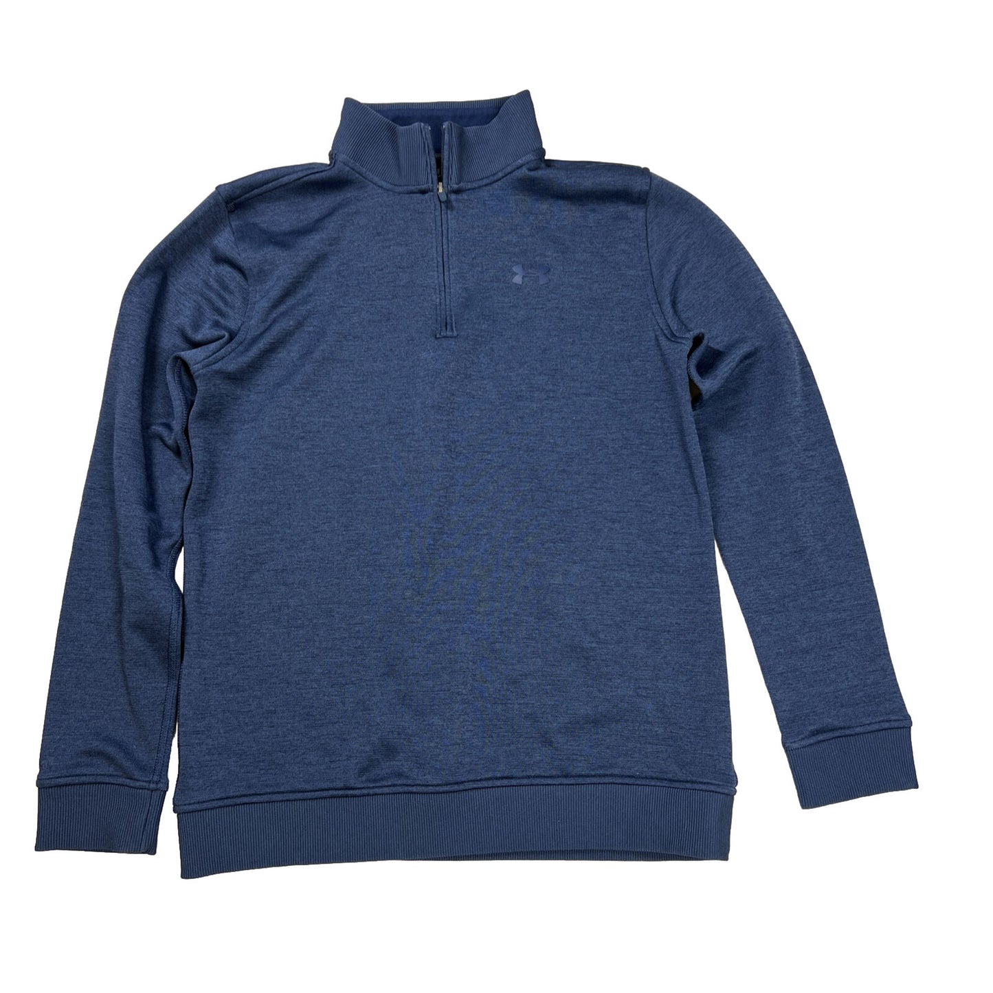 Under Armour Boys Big Kids Blue Long Sleeve 1/2 Zip Sweatshirt - XL