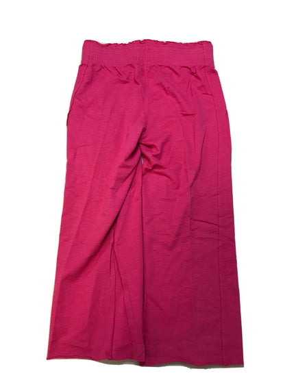 NEW IZOD Women's Pink Cropped Casual Sweatpants Sz S