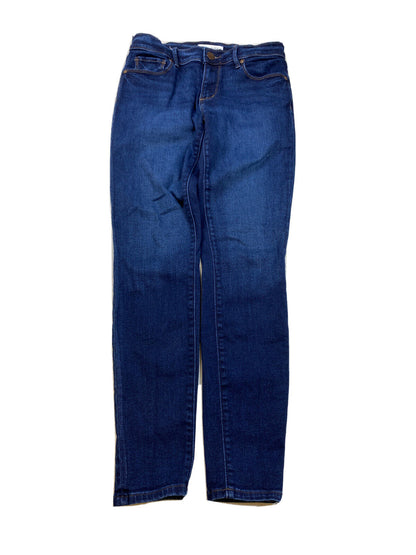 LOFT Women's Dark Wash Stretch Denim Legging Skinny Jeans - 25/0