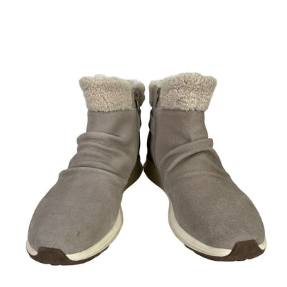 Baretraps Women's Beige Suede Becki Fleece Lined Boots - 10 M