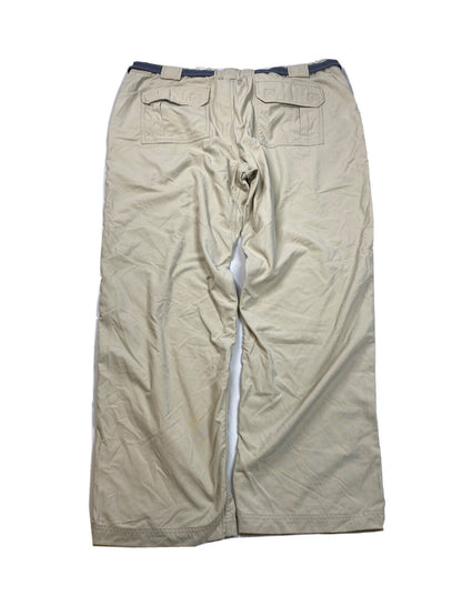 Duluth Trading Co Men's Beige Nylon Flex Work Pants - 2XL x 32