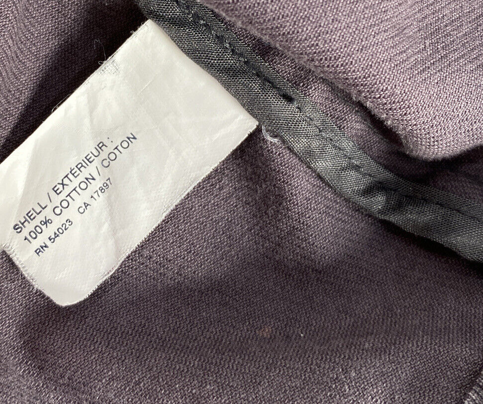 GapChaqueta gris de manga larga con cremallera completa para mujer - XS