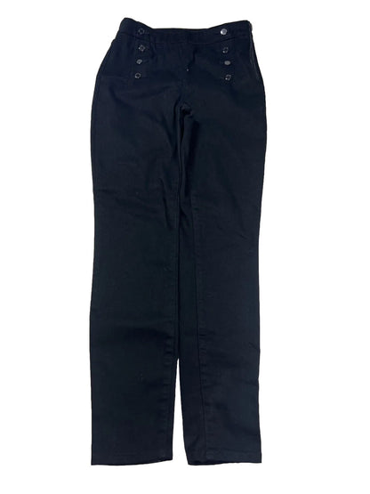 NUEVOS jeans jegging negros de talle alto para mujer White House Black Market - 2