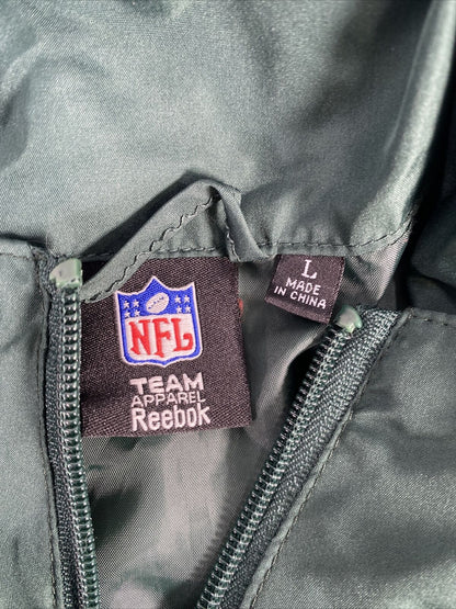 NFL Team Apparel Reebok Men's Green Bay Packers Windbreaker Jacket Sz L