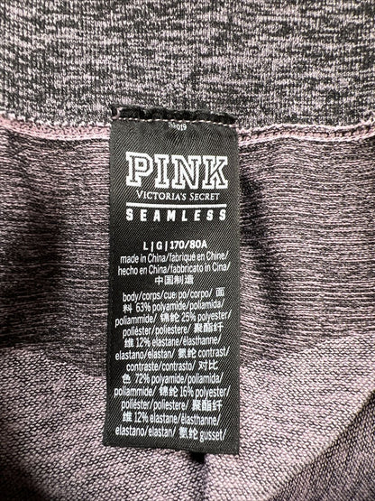 Victoria's Secret PINK Leggings activos sin costuras rosa/gris para mujer - Largos