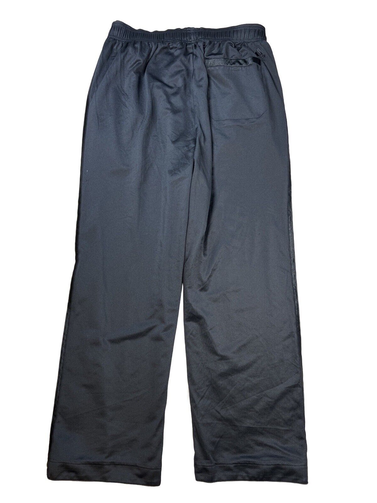 adidas Pantalones deportivos con forro de malla para hombre, color negro, XL