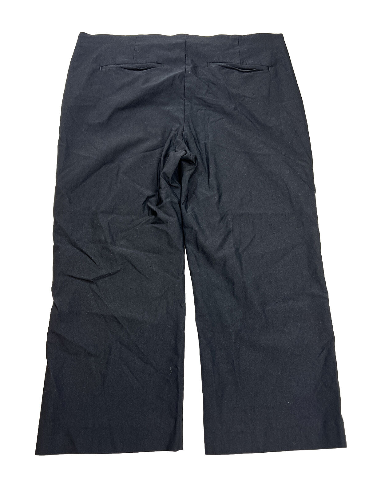 Chico's Pantalones cortos elásticos negros para mujer - 3/US 16