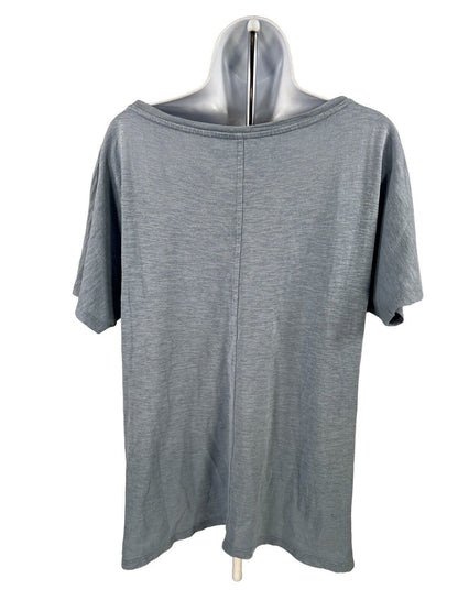 Eileen Fisher Women's Blue Short Sleeve T-Shirt - S