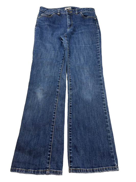 Michael Kors Women's Medium Wash Boot Cut Jeans - 8