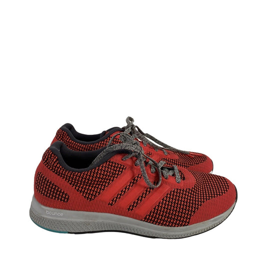 Adidas Zapatillas de running con cordones Mana Bounce rojo/negro para hombre - 7