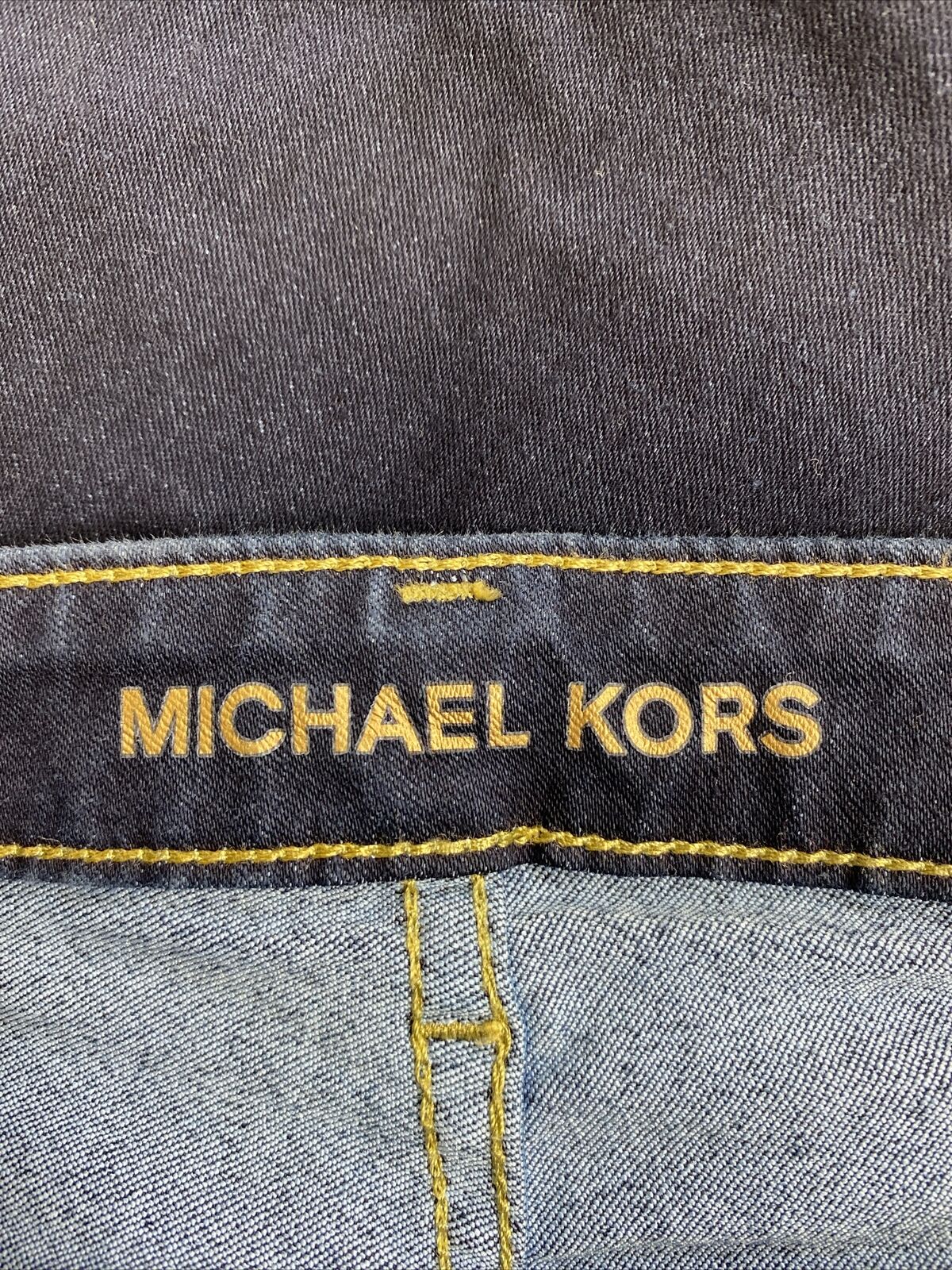 Michael Kors Women's Dark Wash Stretch Skinny Jeans - 6