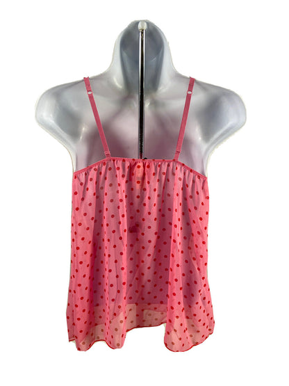 NEW Victoria's Secret Sexy Little Things Women's Pink/Red Babydoll - 36B