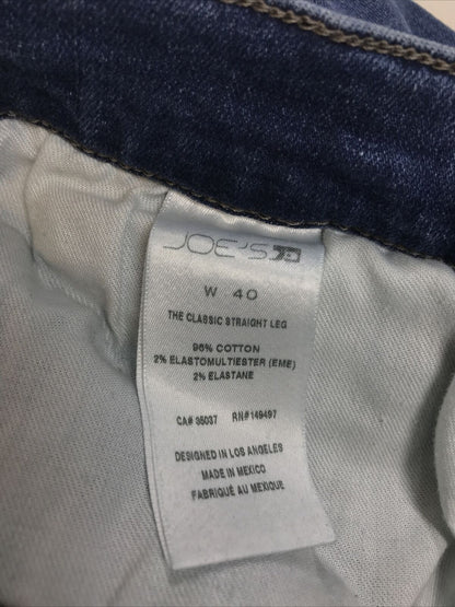 Joe's Men's Medium Wash Classic Straight Denim Jeans - 40
