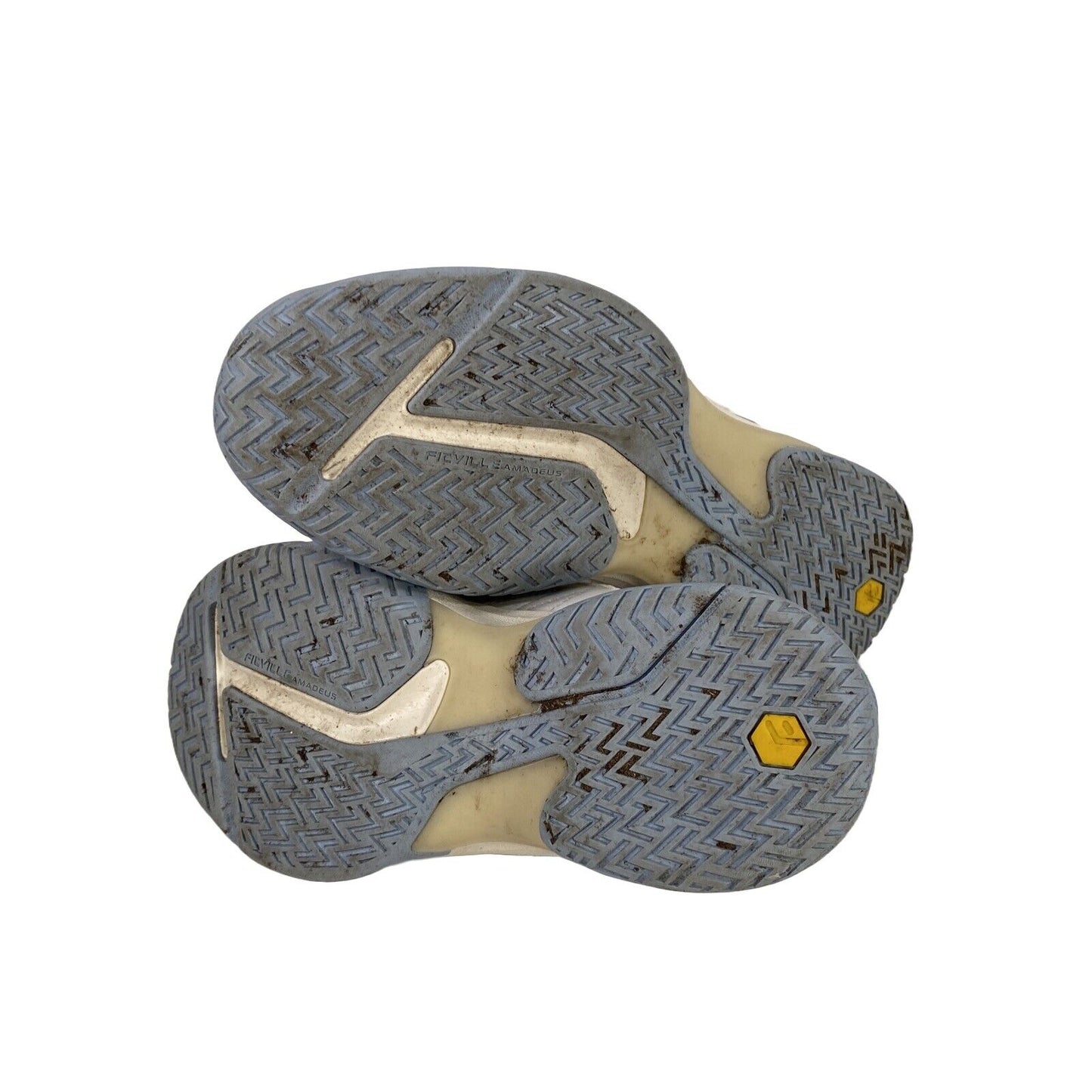 FitVille - Zapatos cómodos para caminar con cordones, color blanco y azul, para mujer, 8 de ancho