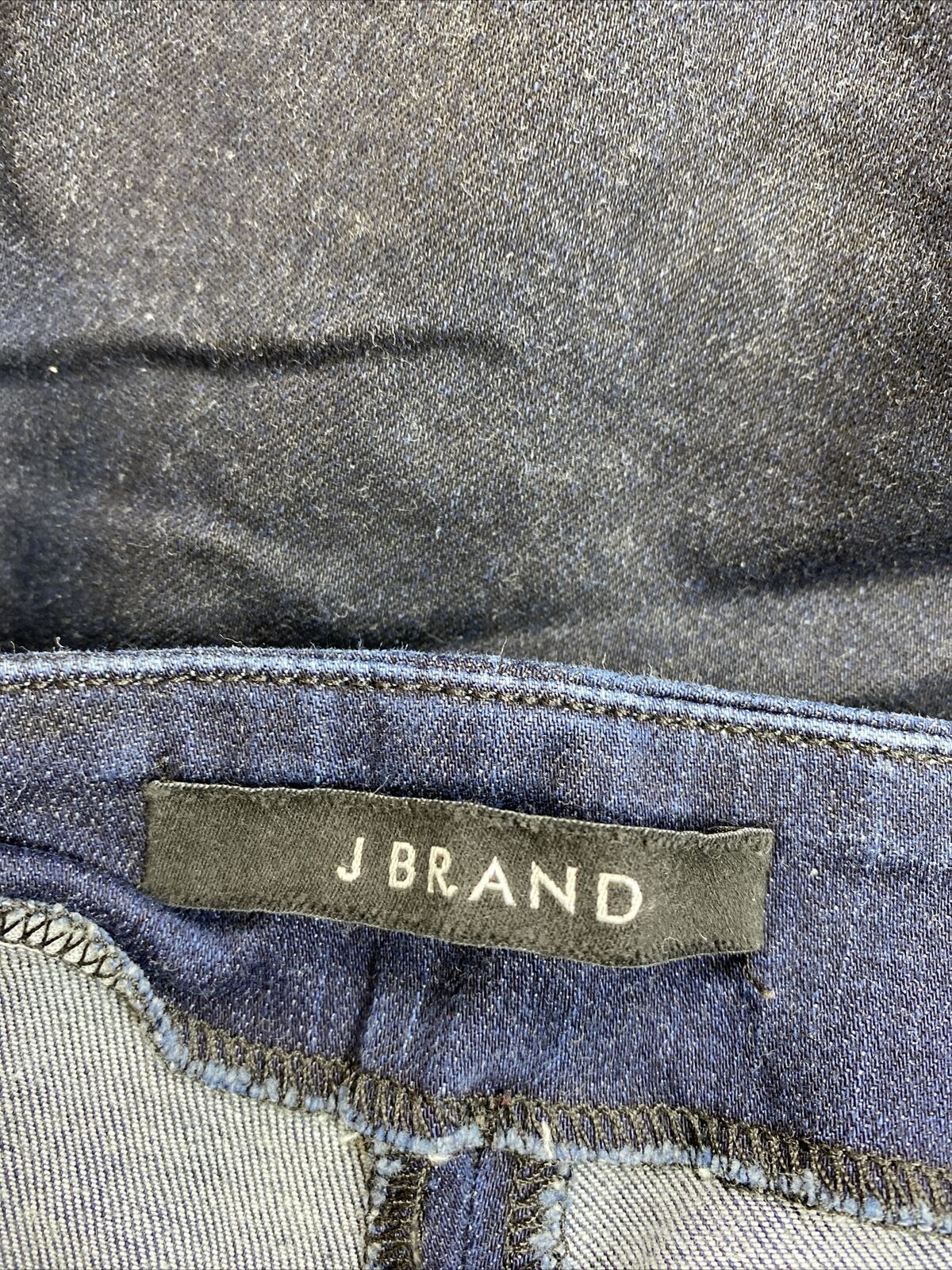 J Brand Women's Dark Wash Side Zip Denim Capri Jeans - 31
