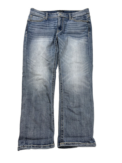 Daytrip Women's Light Wash Straight Denim Jeans - 27