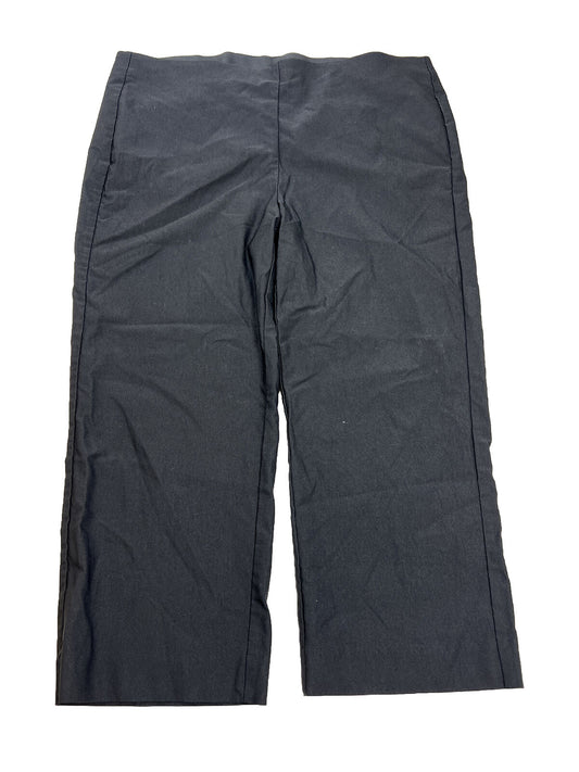 Chico's Pantalones cortos elásticos negros para mujer - 3/US 16