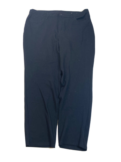 Chico's Women's Black Ponte Slim Pants - 2.5 Short (US 14 Short)
