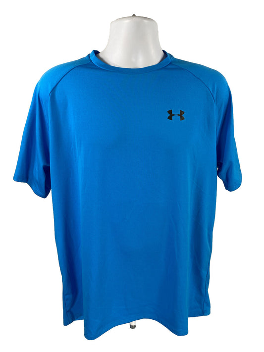 Under Armour Men's Blue The Tech Tee Athletic Shirt - L