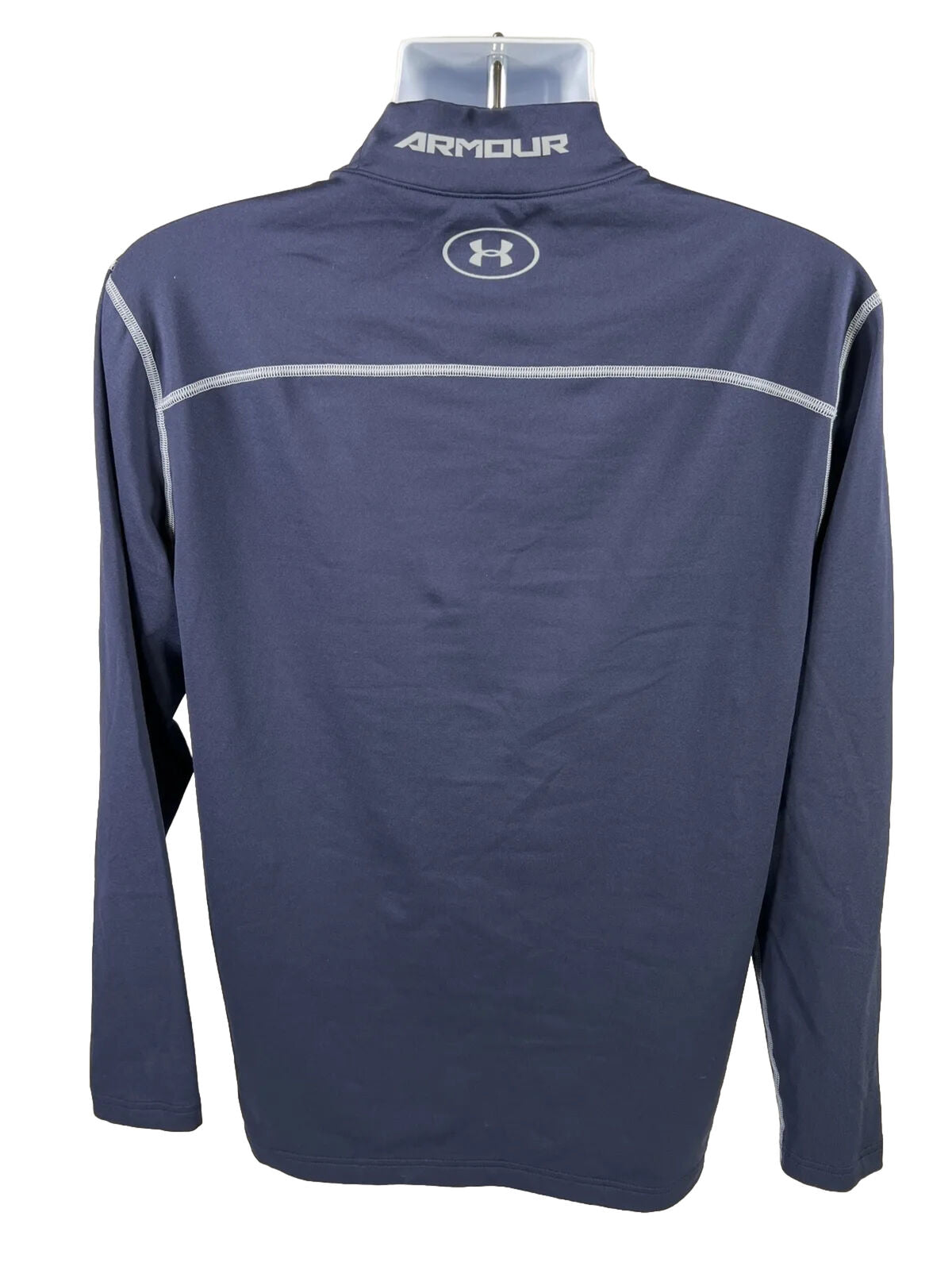 Under Armour Men's Blue Long Sleeve Athletic Compression Shirt - 2XL