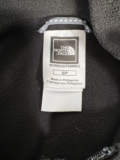 The North Face Women's Black TKA Fleece 1/4 Zip Pullover Jacket - S