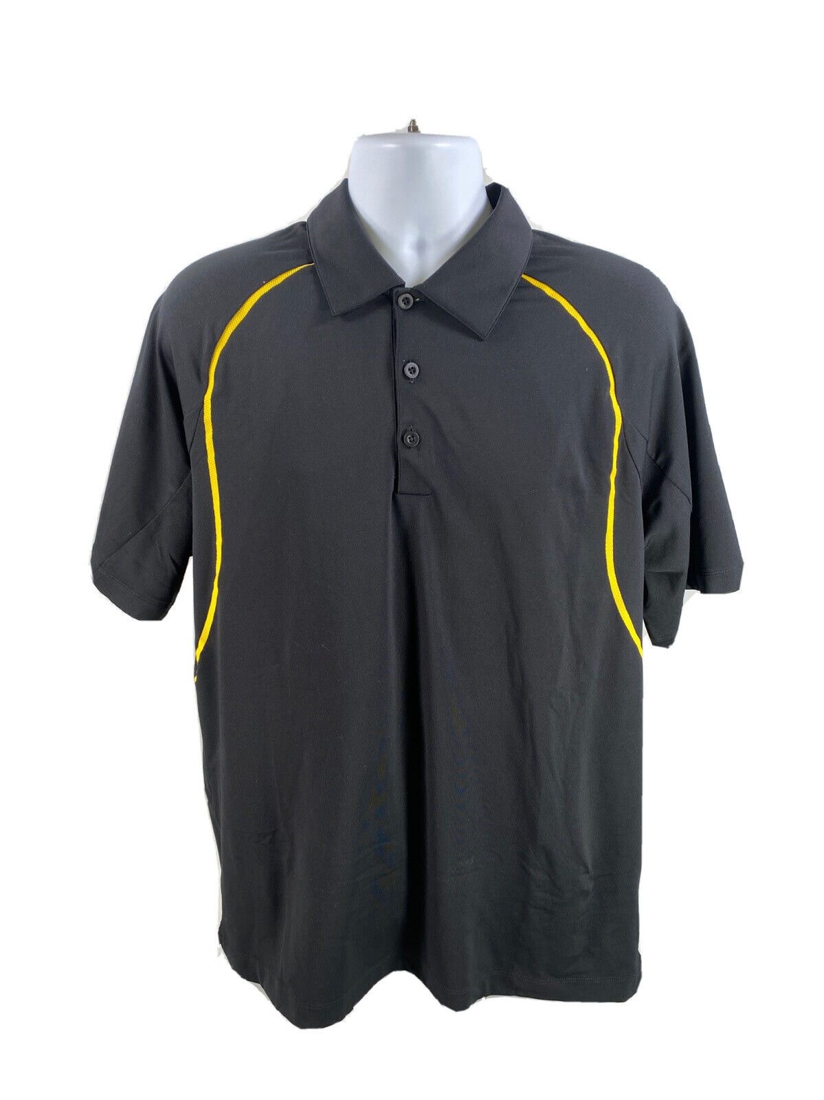 Under Armour Men's Blue/Yellow HeatGear Sleeveless Athletic Shirt - M