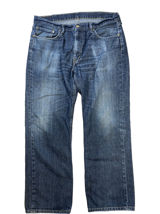 Levis Men's Medium Wash 559 Relaxed Straight Denim Jeans - 38X32