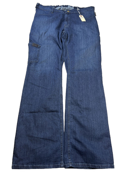 NEW ABL Denim Women's Dark Wash Accessible Classic Jeans - 42 Long
