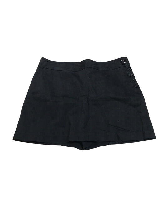 Ann Taylor Women's Black Lined Straight Skort/Skirt - 8