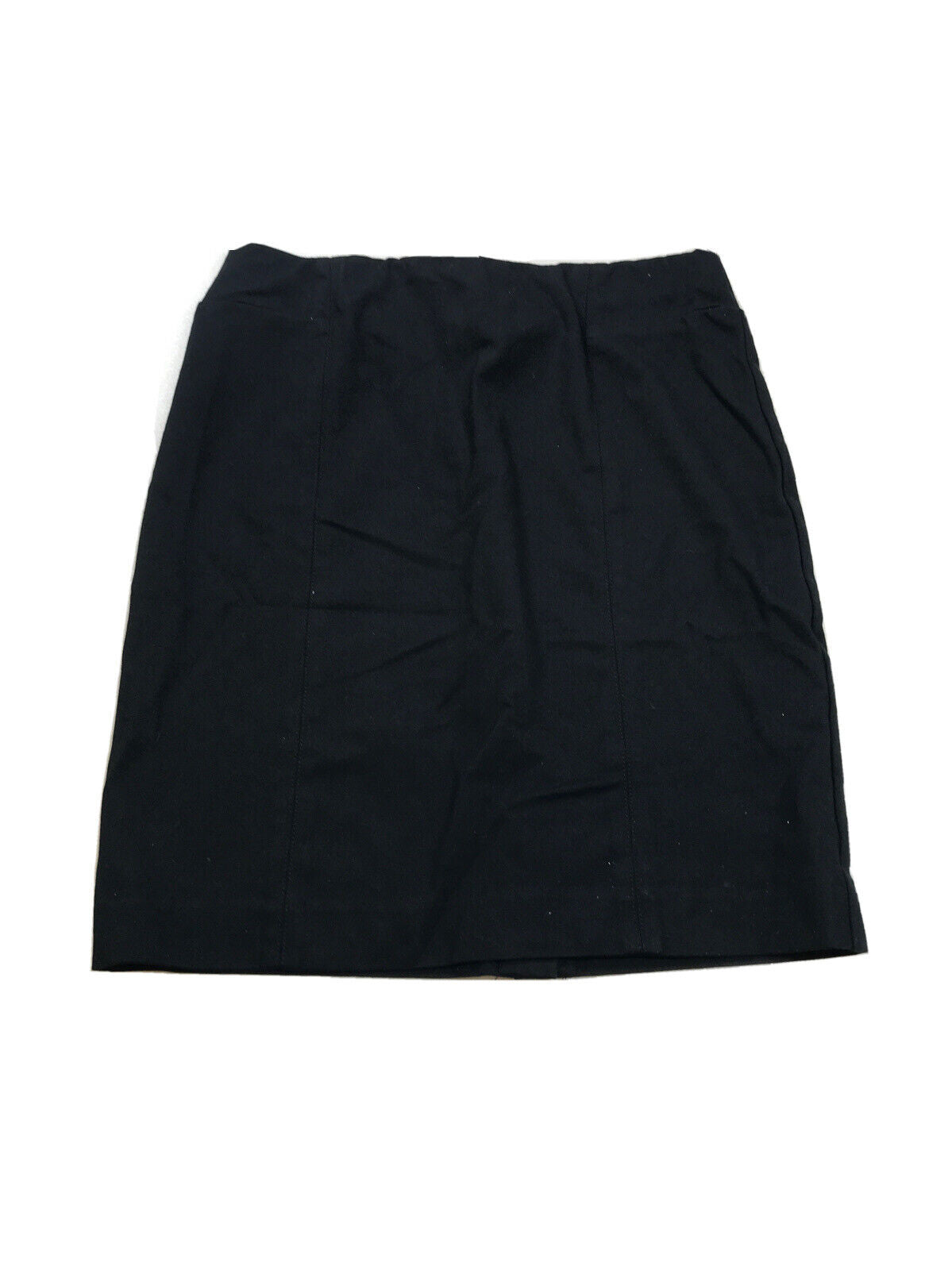 J. Jill Women's Black Cotton Ponte Stretch Pencil Skirt - XS