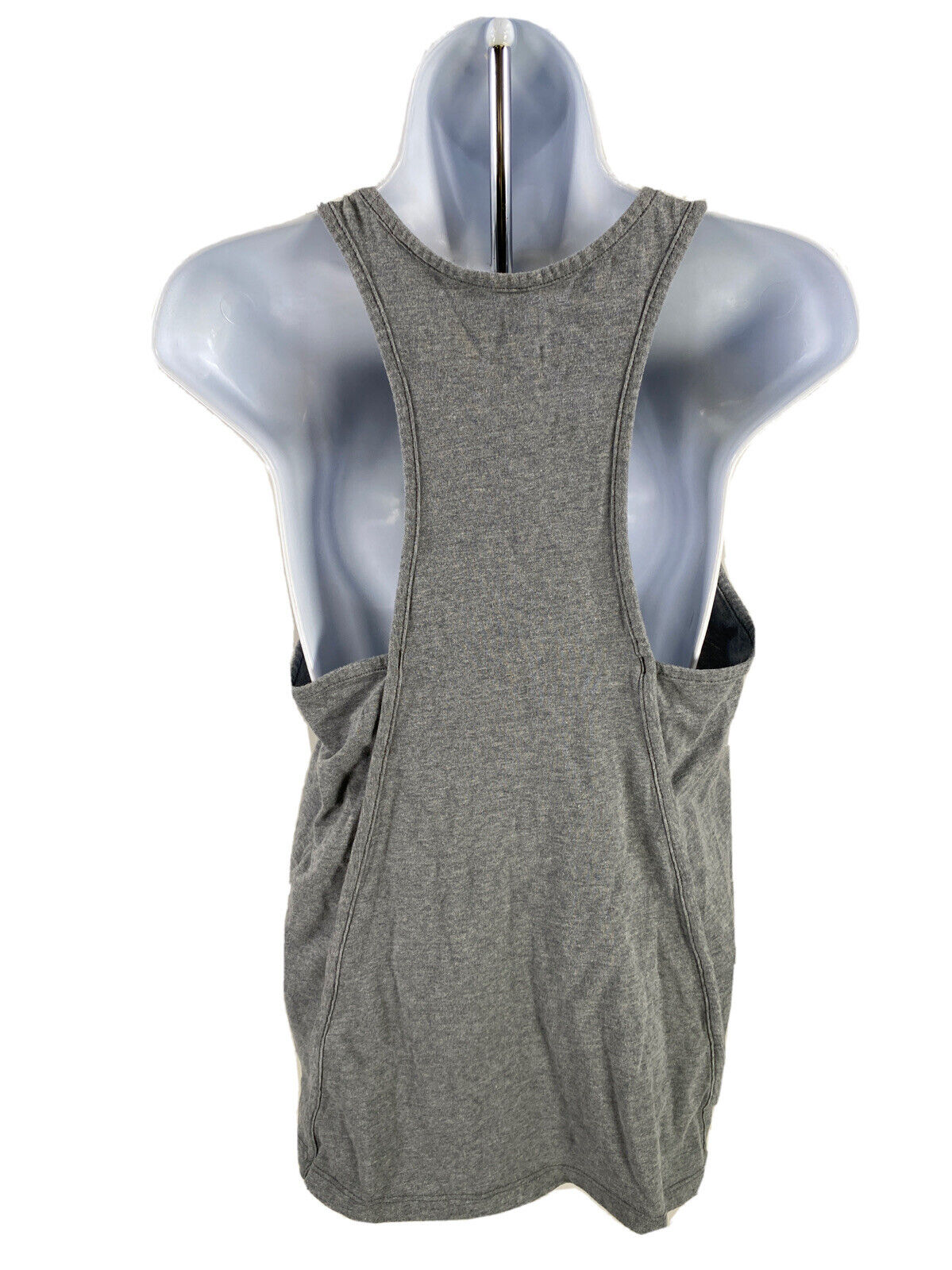 Under Armour Women's Gray Sleeveless Loose Fit Racerback Tank Top - S