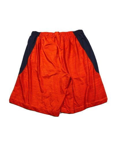 Under Armour Men's Orange Raid Loose Fit Athletic Shorts - L