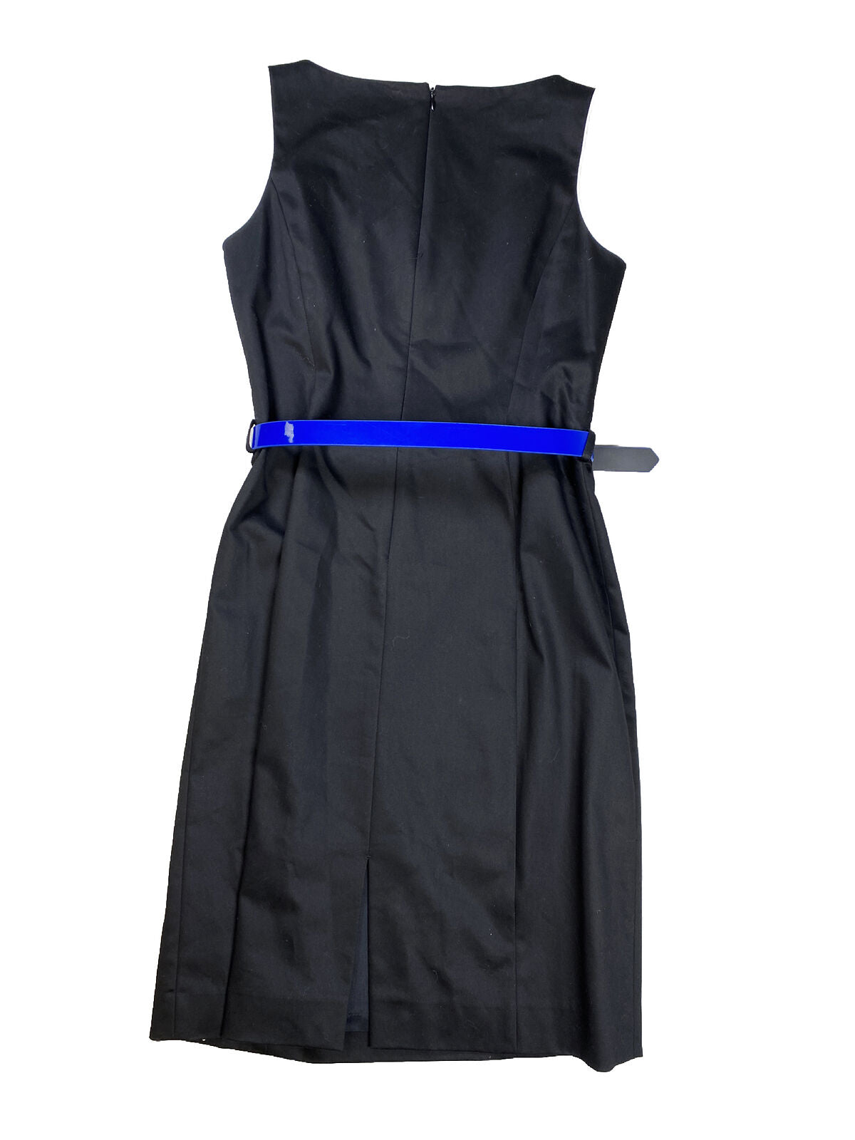 Tahari Arthur Levine Vestido tubo sin mangas negro con chaqueta para mujer - 8