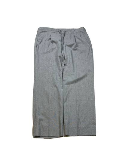 Banana Republic Women's Gray Straight Leg Dress Pants - 6 Short