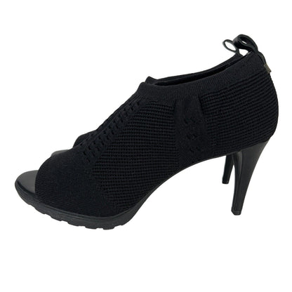 NEW Calvin Klein Women's Black Massey Stretch Knit Heels - 7