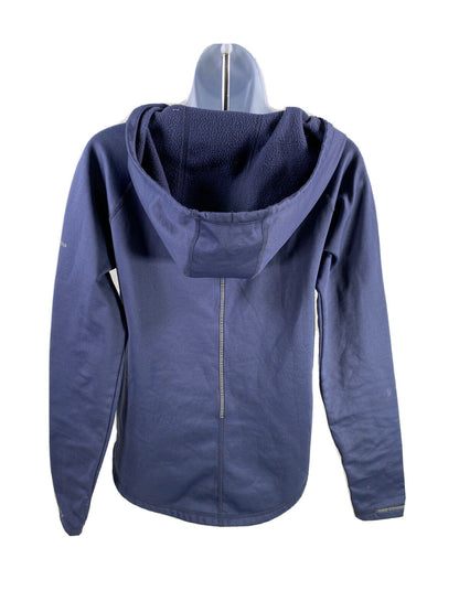 Columbia Sudadera con capucha de manga larga Omni-Wick azul para mujer - M