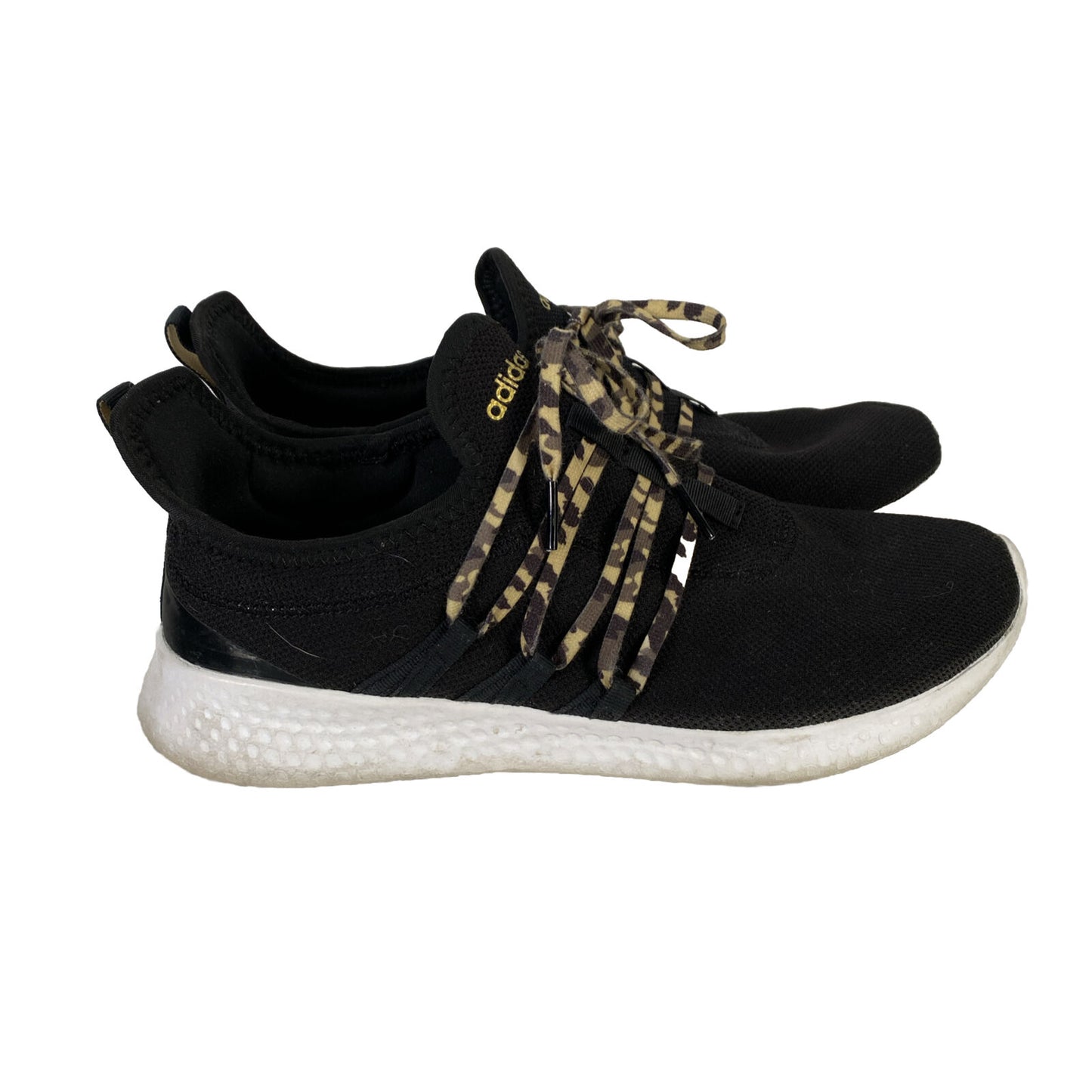adidas Puremotion Adapt - Zapatillas de running con cordones para mujer, color negro, 40