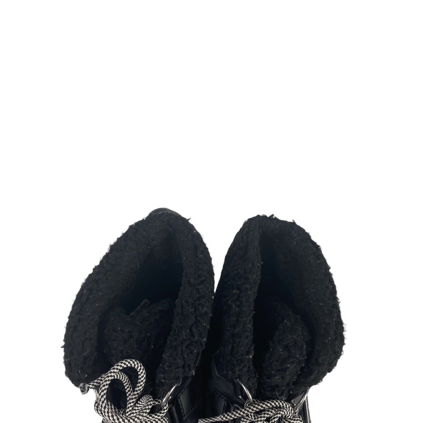 Sorel Women's Black Explorer Carnival Lace Up Ankle Winter Boots - 9