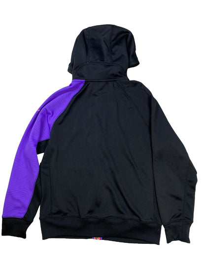 Nike Girls Purple/Black KD Hero Therma Fit Full Zip Hoodie - L