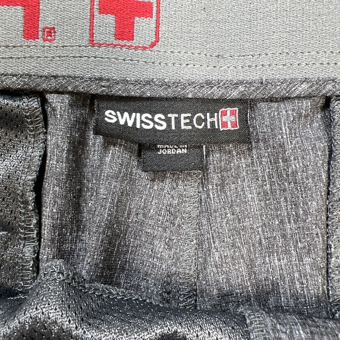 Swiss Tech Men's Gray Heathered Shorts - 42