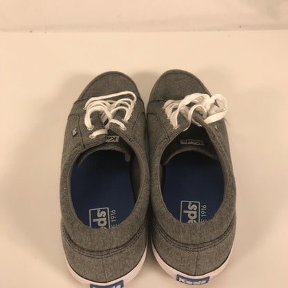 Keds Women's Gray Tour Jersey Oxford Casual Sneakers Shoes Sz 9.5