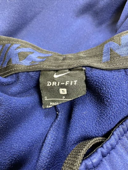 Nike Men's Blue Therma Fit Fleece Lined Drawstring Sweatpants - S